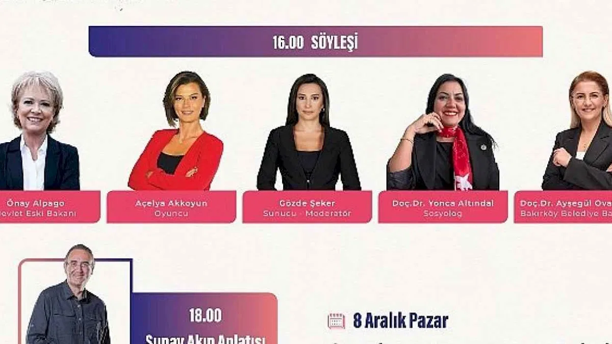 Bakırköy Belediyesi "Eşitlik Yolunda 90 Yıl" Söyleşisi Düzenliyor