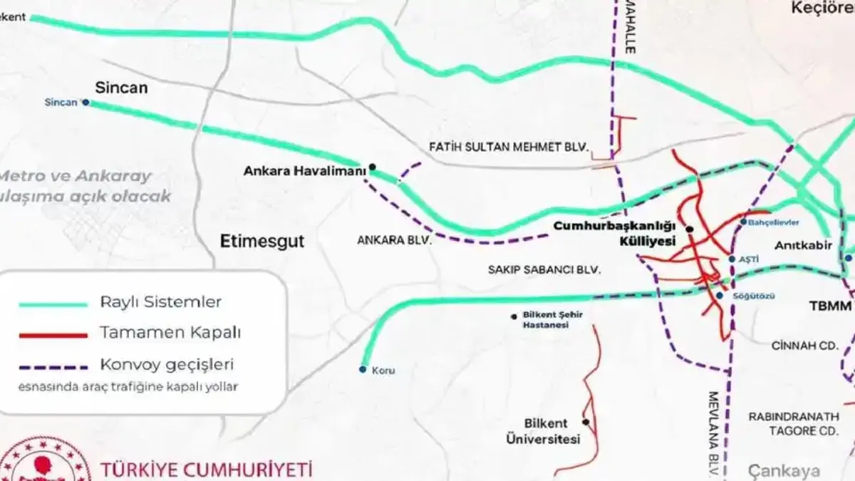 NATO Zirvesi için tamamen kapalı olacak güzergahlar...