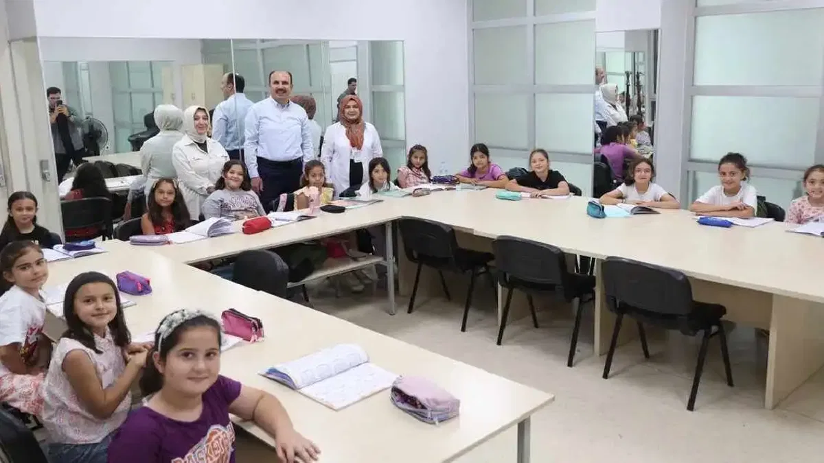 Başkan Altay: Çocuklarımız, cıvıl cıvıl bir yaz geçiriyor