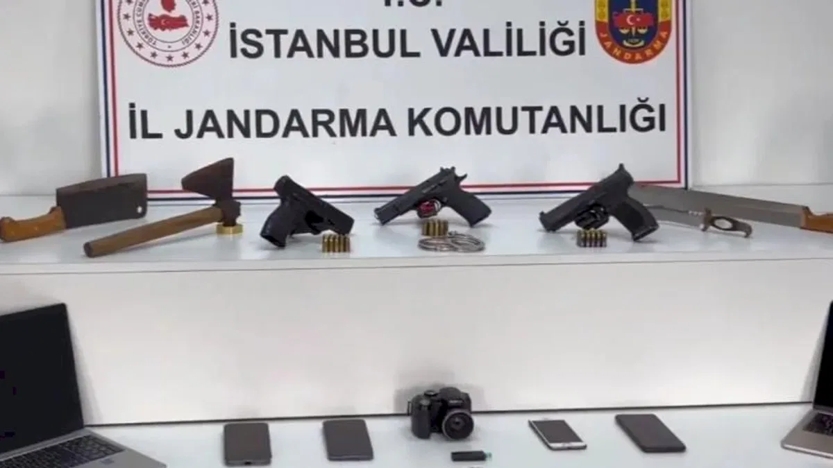 İstanbul’da organize suça 5 tutuklama!