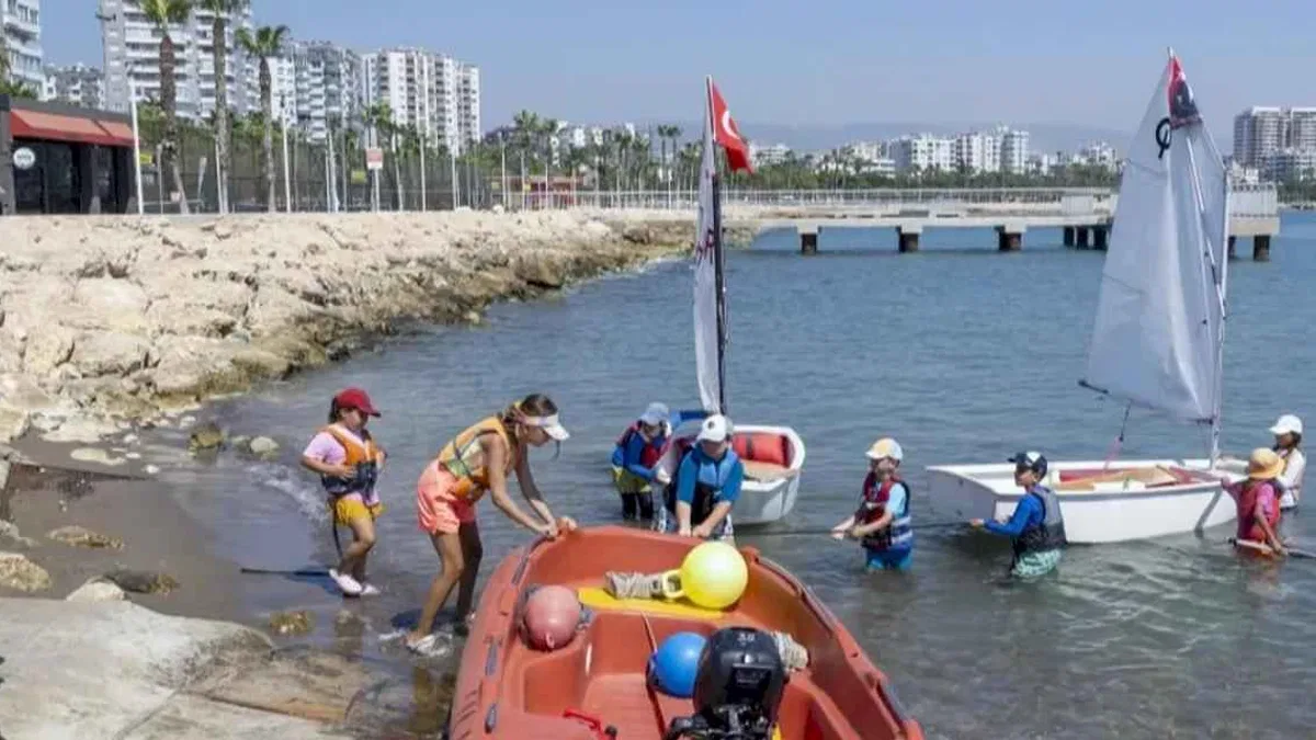 Mersin’de Babil Su Sporları Merkezi 1000 kişiye eğitim verdi