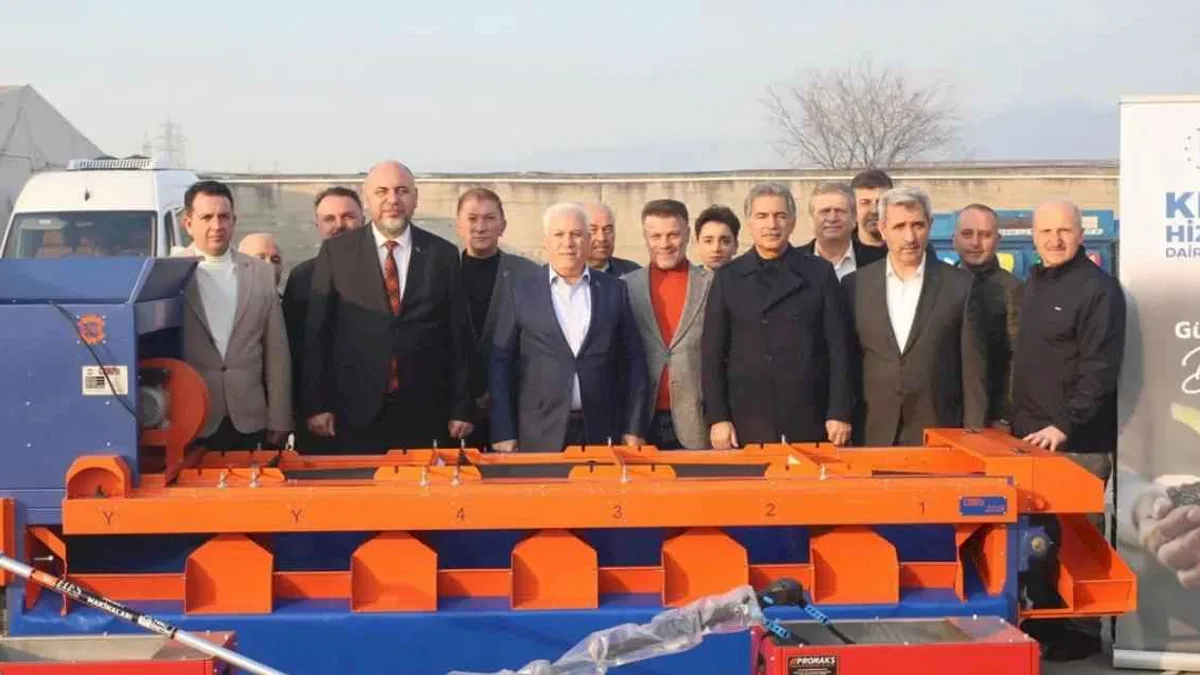 Bursa Büyükşehir’den kırsala ekipman desteği