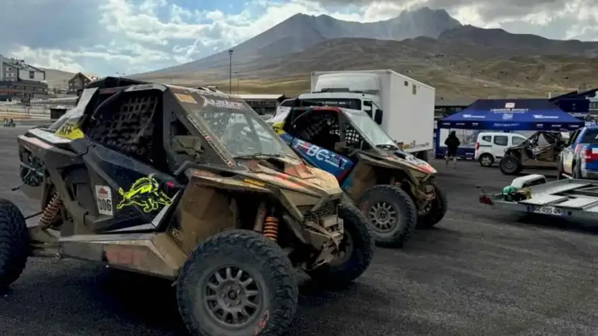 Erciyes’te Transanatolia Rally Raid rüzgarı