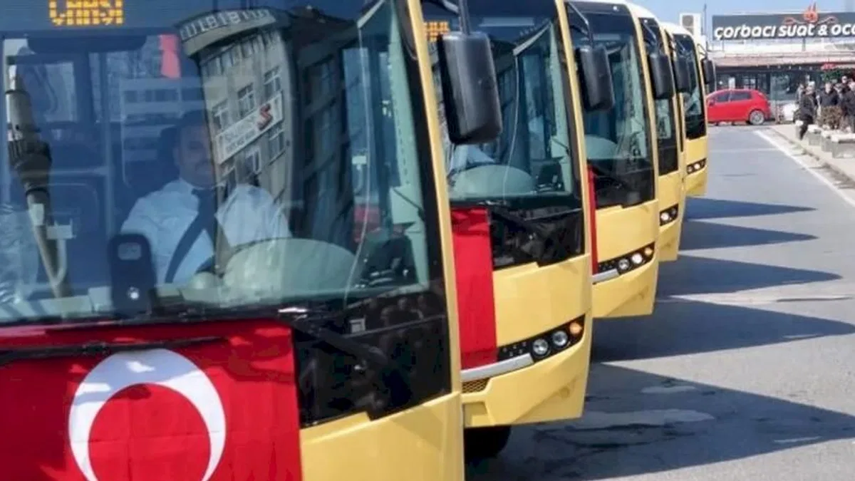 Zonguldak’ta toplu ulaşım için yeni halk otobüsleri hizmete girdi