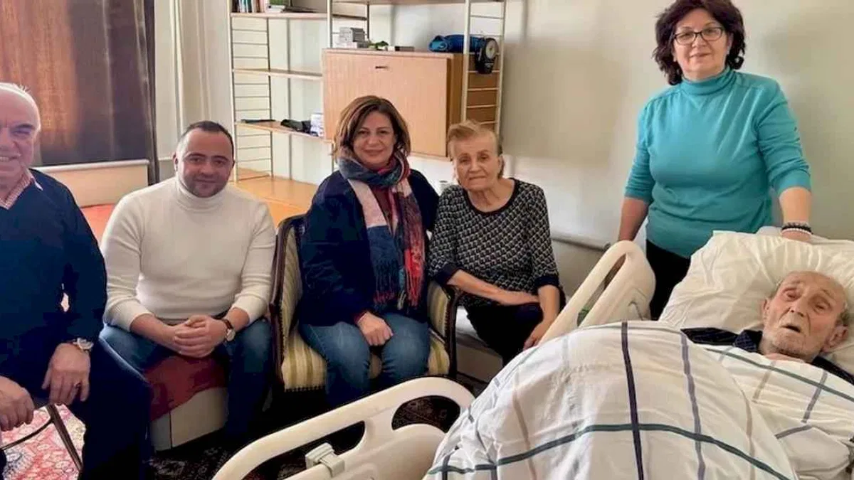 Eskişehirli amigoya Başkan Ünlüce'den ziyaret