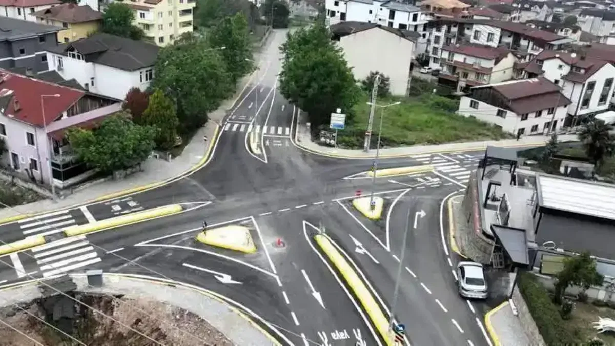 Kocaeli Başiskele’de modern kavşak hizmete açıldı