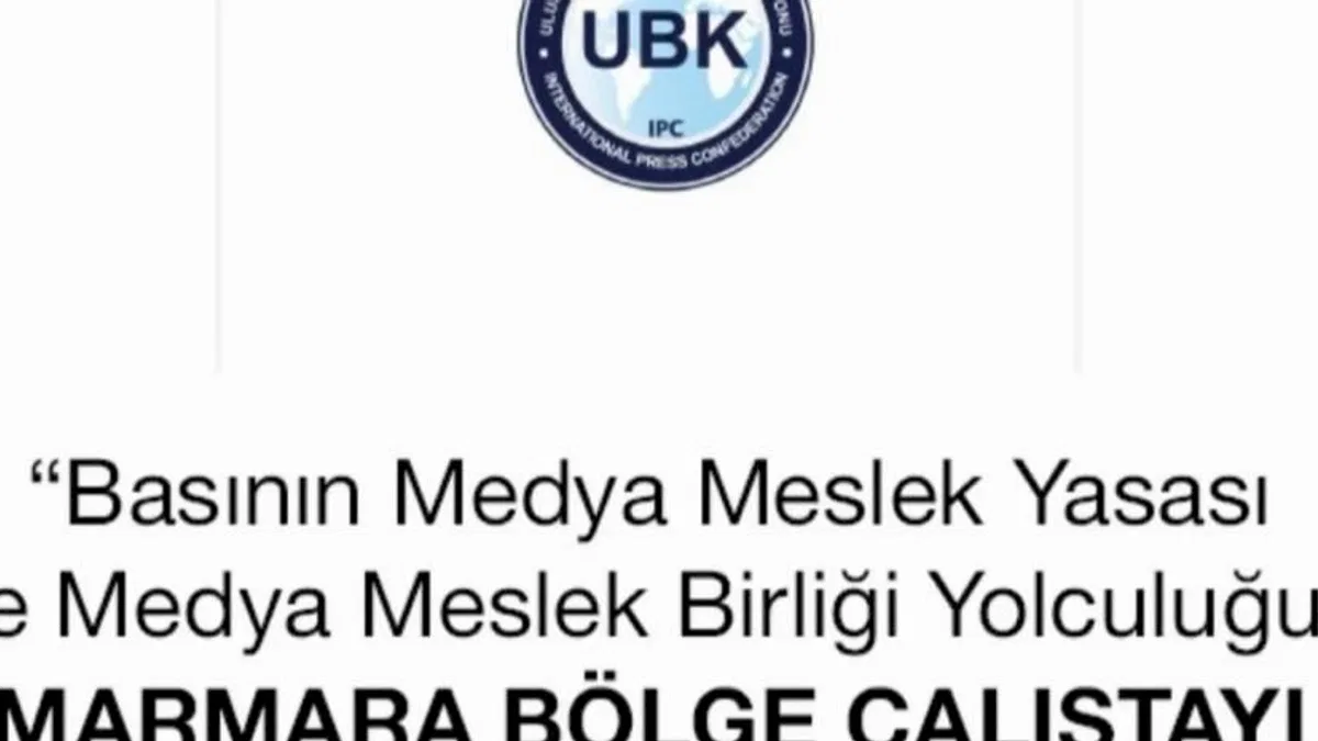 Medya Meslek Yasası İçin Marmara Bölge Çalıştayı Çanakkale'de yapılacak