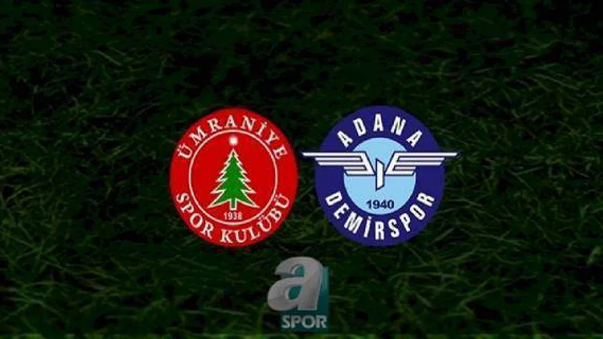 Ümraniyespor - Adana Demirspor maçı ne zaman, saat kaçta ve hangi kanalda? | Spor Toto Süper Lig