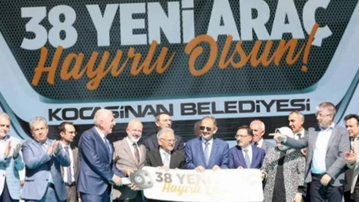 Kayseri Kocasinan'dan filoya araç takviyesi