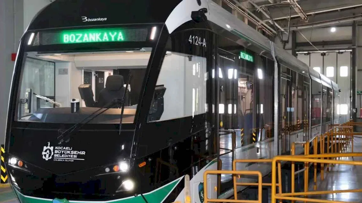 Kocaeli’nin tramvay ağı genişliyor