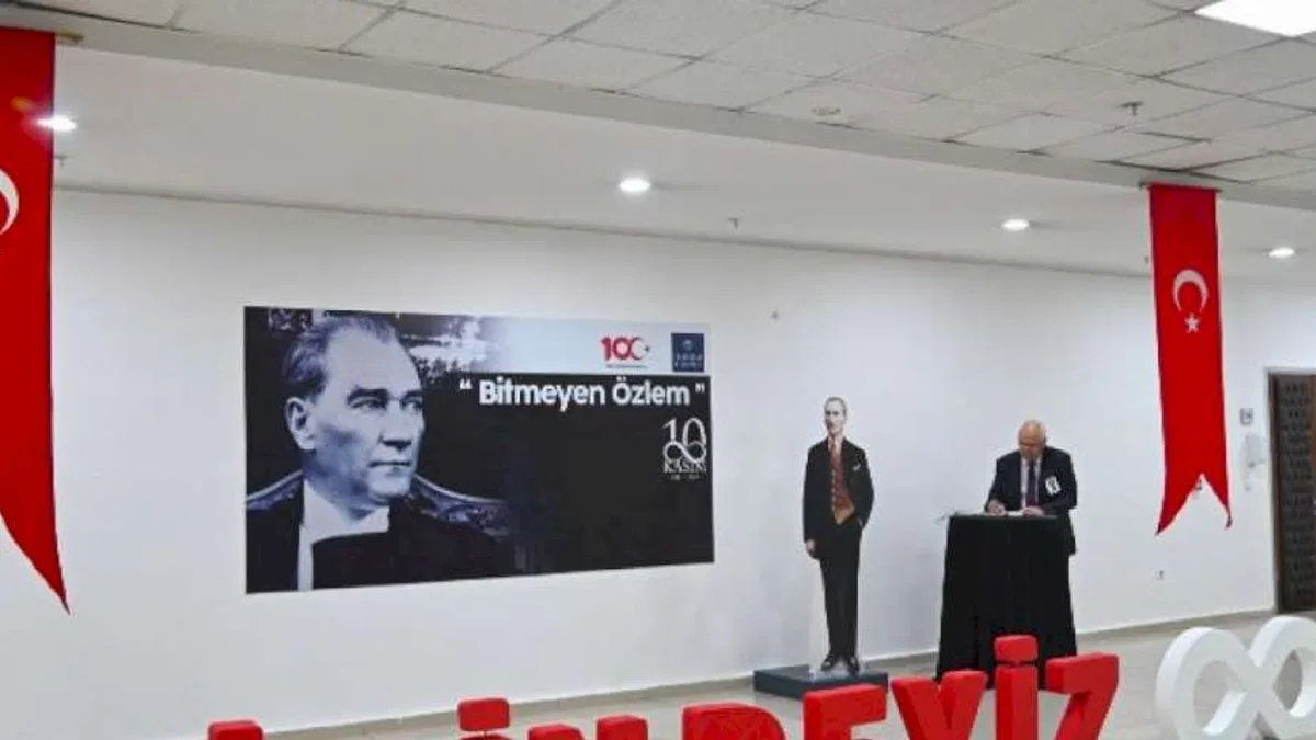 Karabağlar'dan Ata'ya saygı duruşu