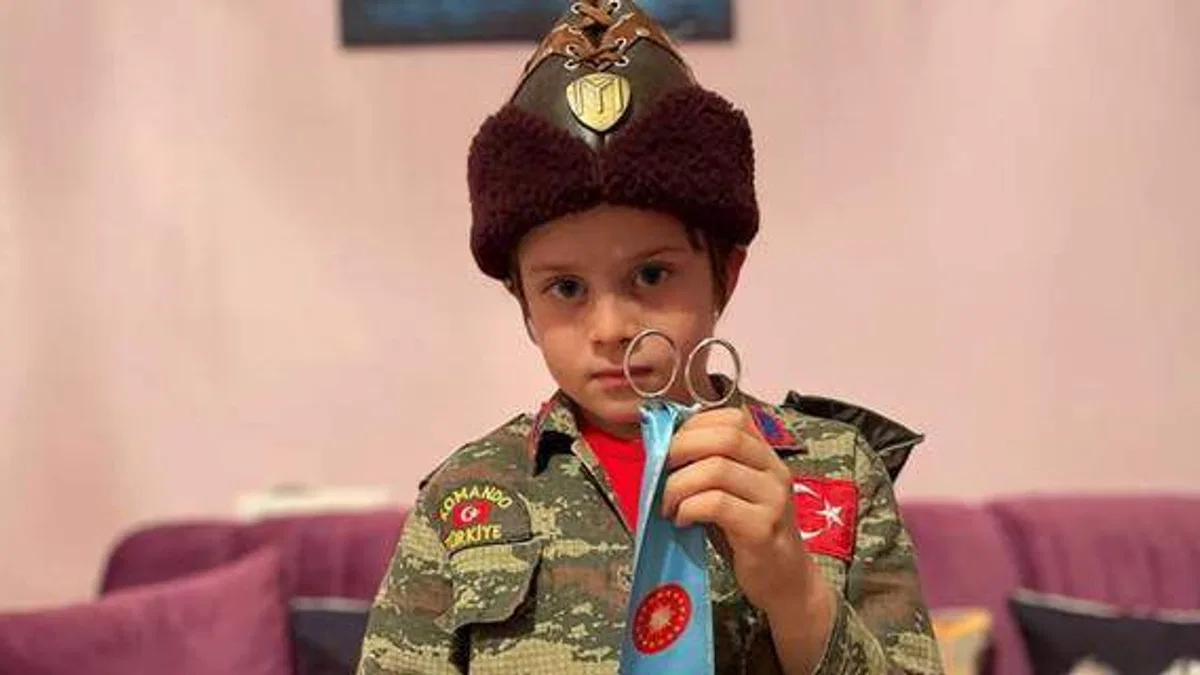 Konyalı küçük Seyit Alp, Cumhurbaşkanı Erdoğan ile tanışma hayalini gerçekleştirdi