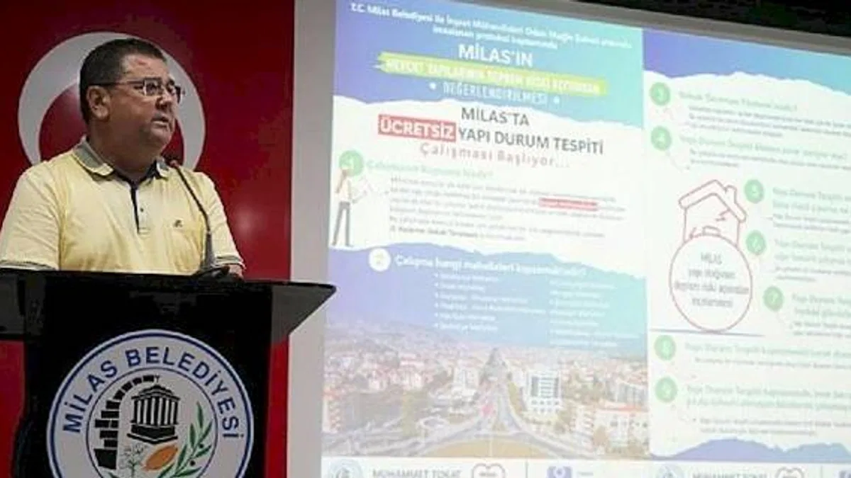 Milas'ın 13 mahallesindeki 12 bin yapıya "Deprem" değerlendirmesi