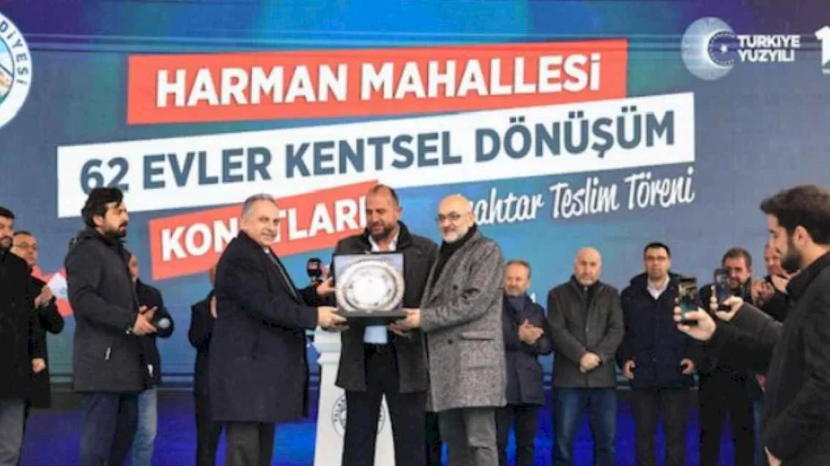 Talas kentsel dönüşümde anahtar teslim heyecanı
