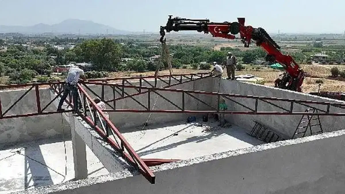 Döşemealtı Kovanlık'ta kapalı devre sulama sistemine geçiliyor