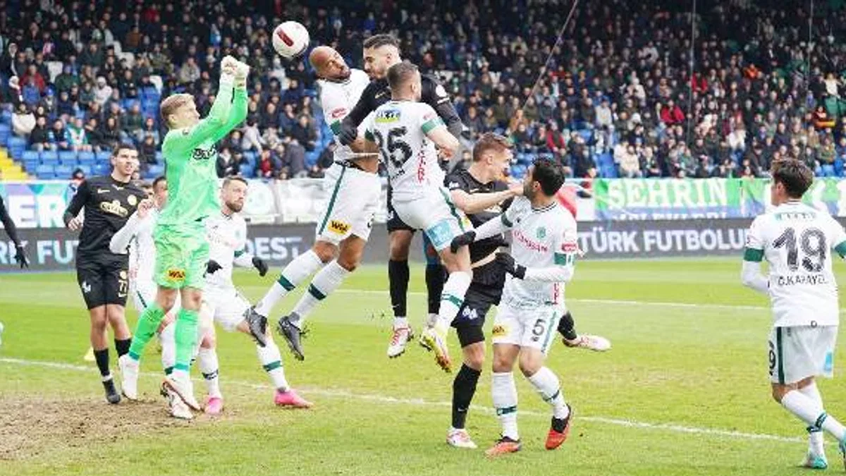Çaykur Rizespor 0-0 Tümosan Konyaspor (Maç Sonucu) Rize'de gol sesi yok!