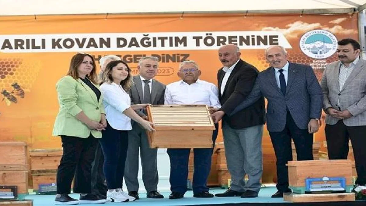 Kayseri Büyükşehir'den arıcılığa tam destek