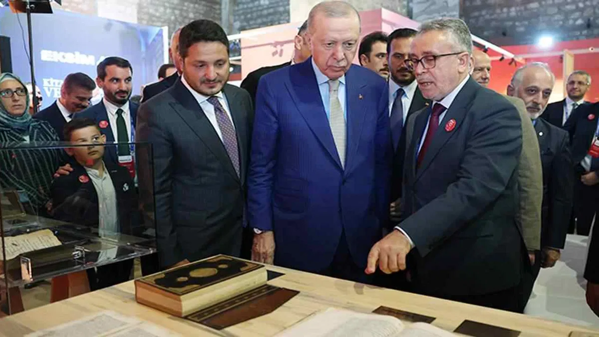 Cumhurbaşkanı Erdoğan’dan 'kitap' vurgusu: Bizi köklerimize bağlayan en güçlü damar