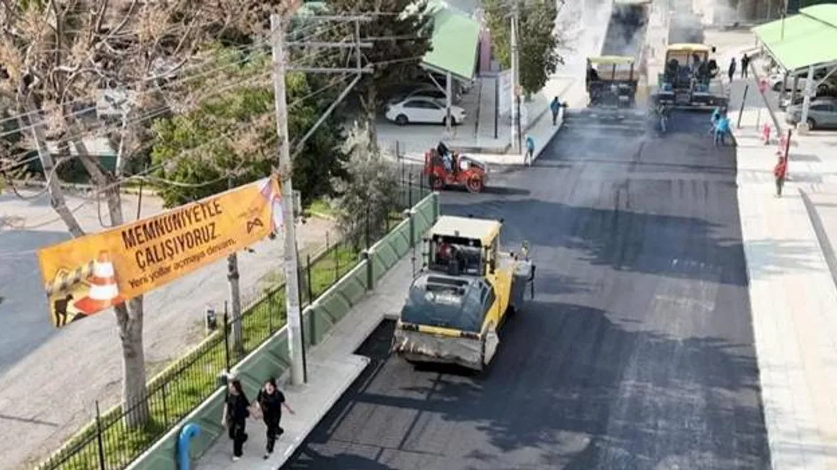 Mersin’de yollar konforlu hale geliyor
