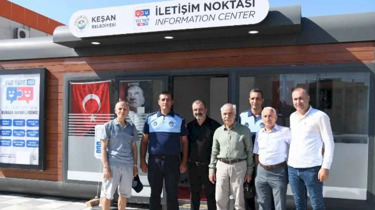 Keşan Belediyesi hizmet noktası Yeni Mahalle’de faaliyete başladı