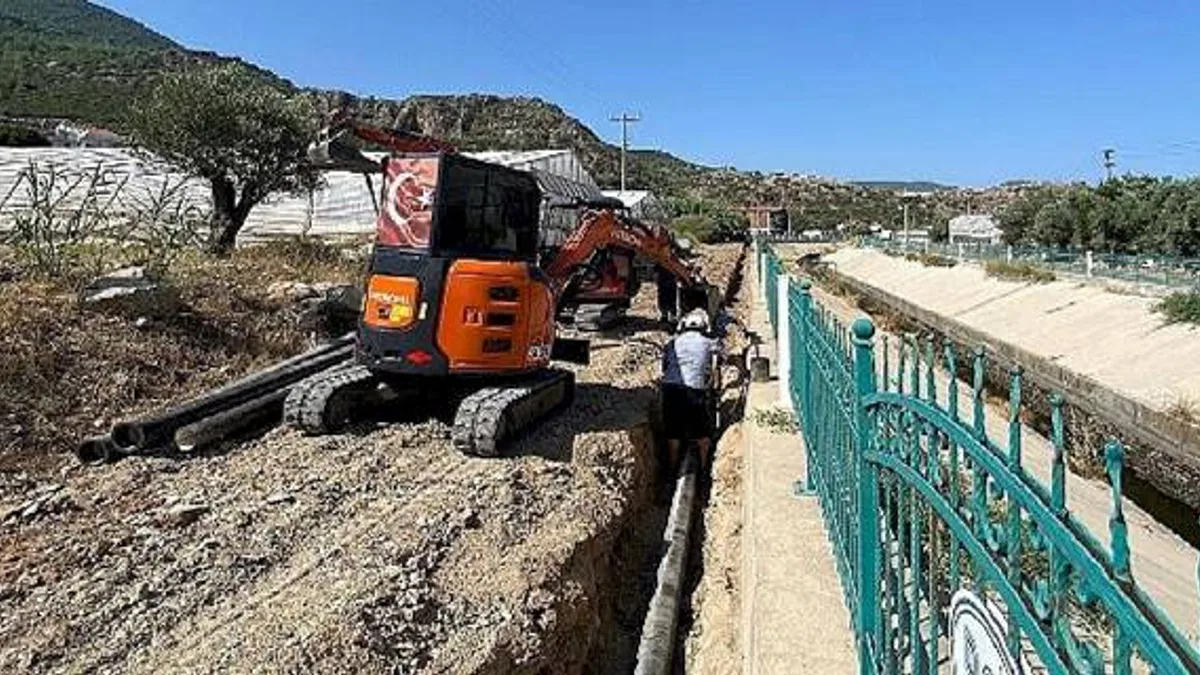 Muğla Büyükşehirden Fethiye'ye 20 Bin Kişilik Ek İçme Suyu Çalışması