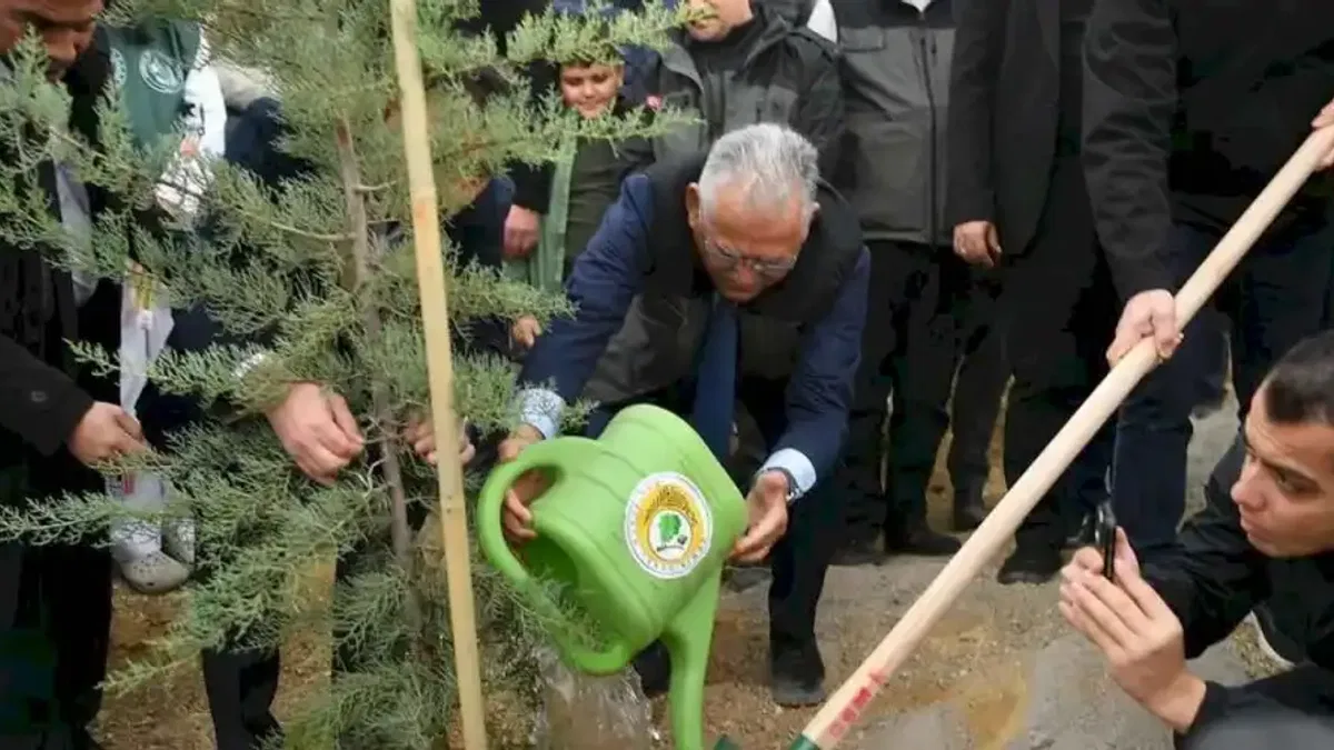 Kayseri Büyükşehir'den şehrin 'yeşil'ine dev yatırım