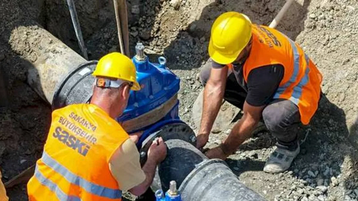 Sakarya Büyükşehir’den Erenler’e temiz su atağı
