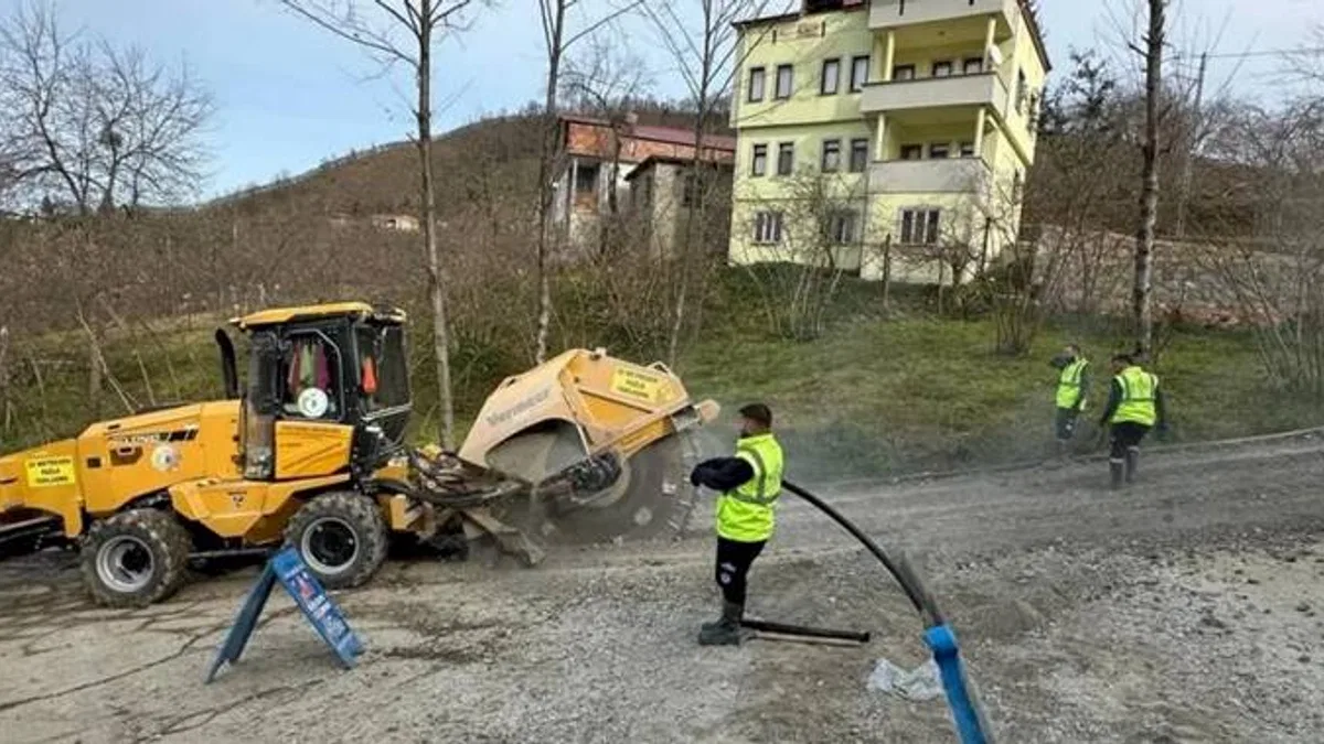 Trabzon'da TİSKİ’den Arsin’e büyük yatırım