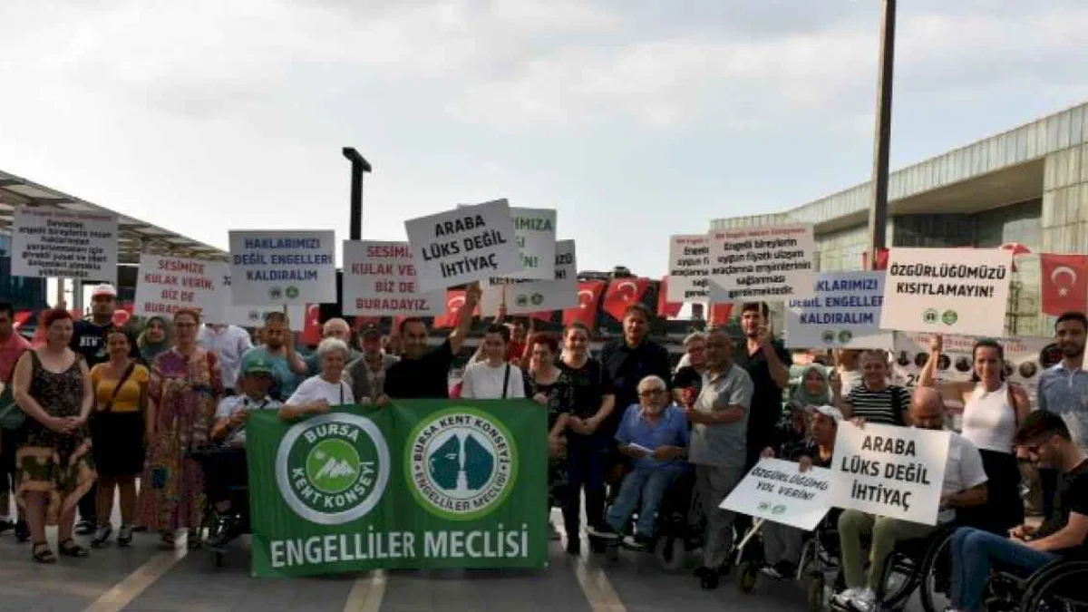 Bursa Kent Konseyi Engelliler Meclisi’nden ‘ÖTV’ çağrısı