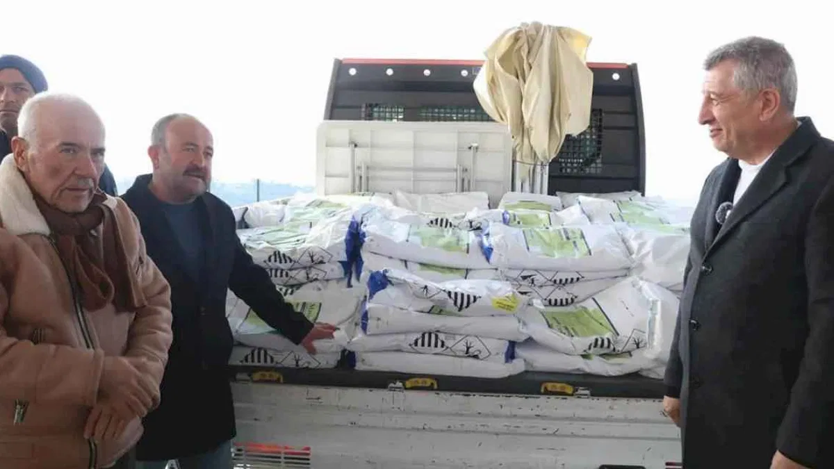 İzmir Güzelbahçe'den çiftçilere can suyu