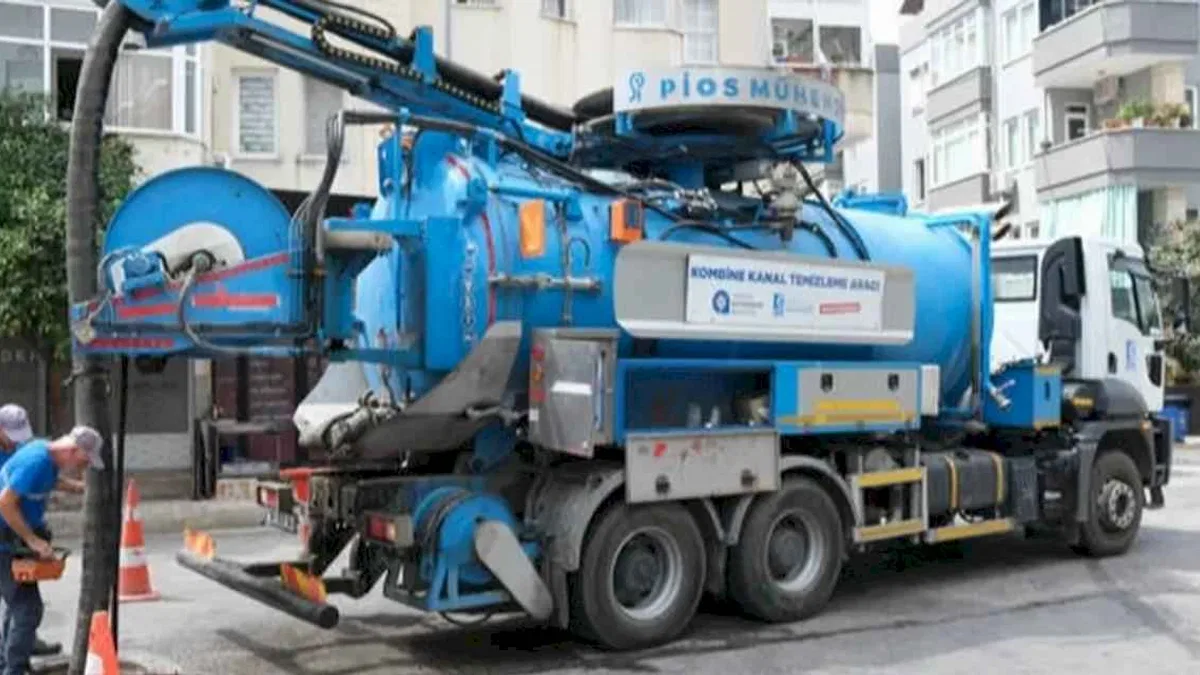 Alanya’da robot kameralı temizlik atağı