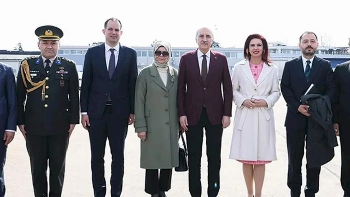 TBMM Başkanı Kurtulmuş Hırvatistan'da