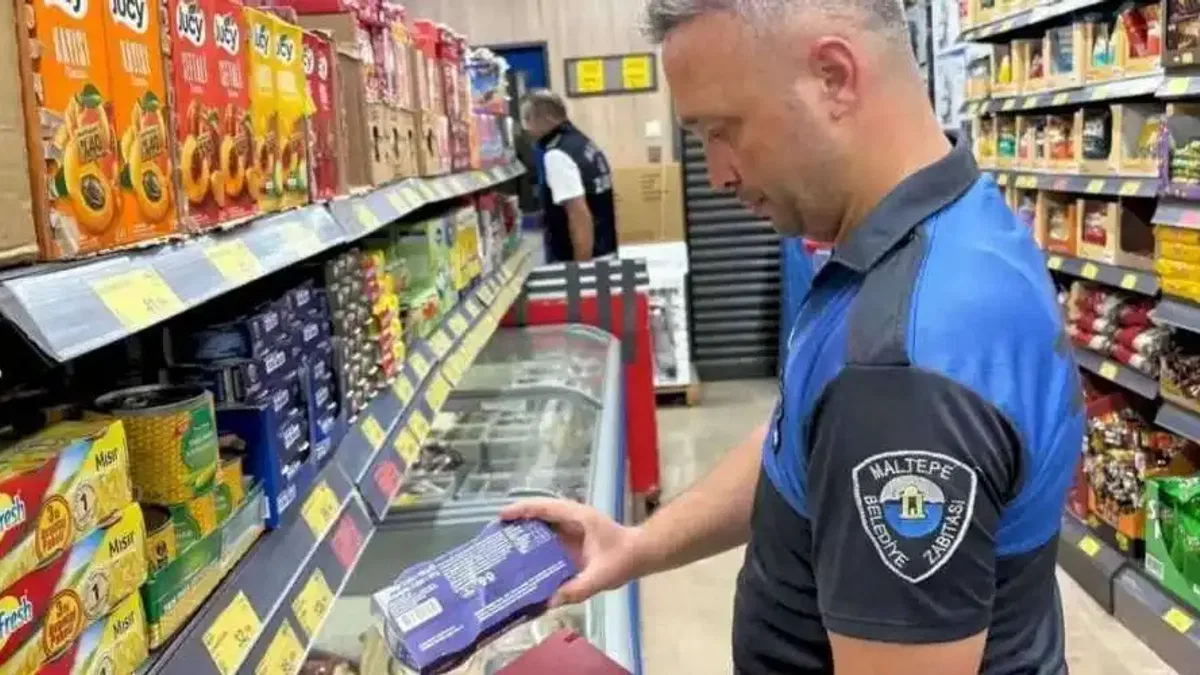 İstanbul Maltepe'den marketlere ‘karekod’ ve gıda denetimi