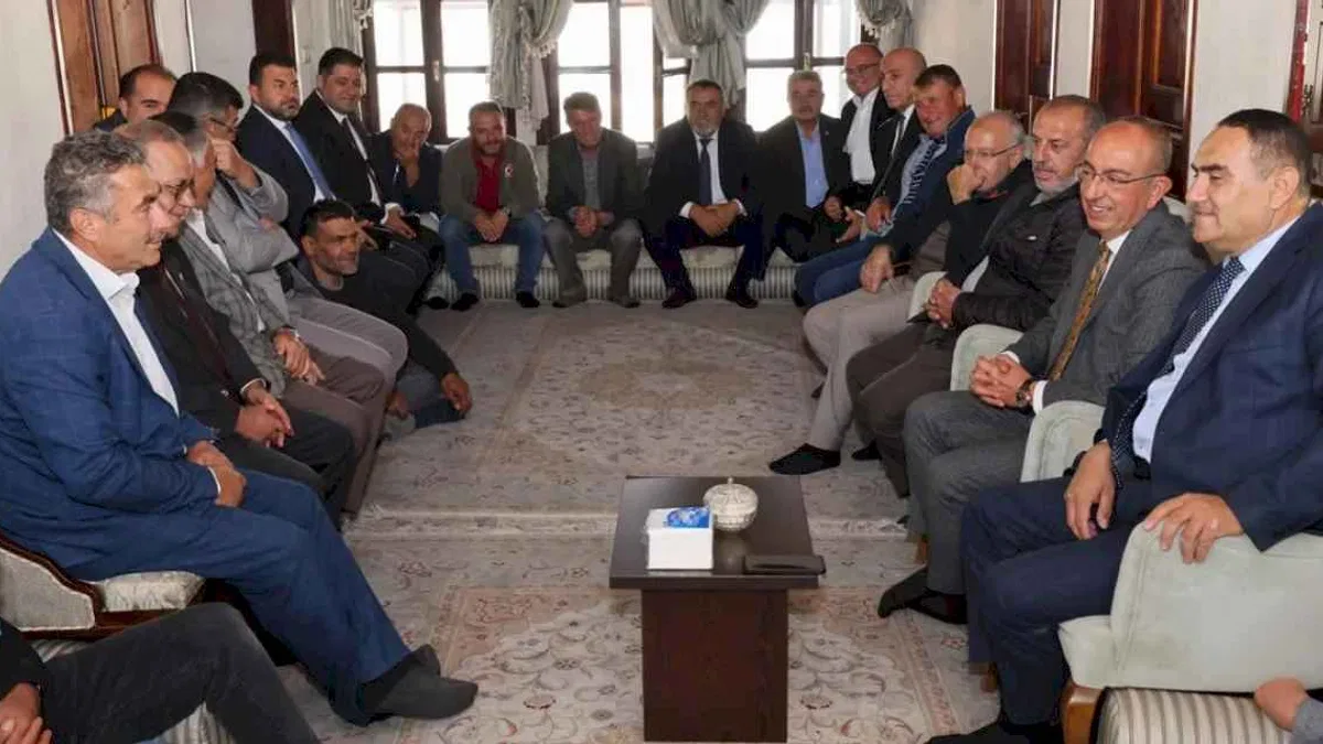 Konya Meram'da iki ayrı buluşma