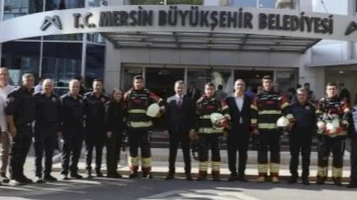 Mersin Büyükşehir İtfaiyesi’nden 2025’te 11 bin 396 müdahale