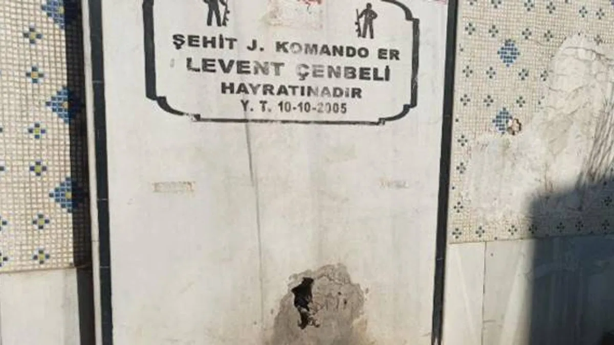 Şehidin adını taşıyan çeşmeye ilgisizlik üzüyor
