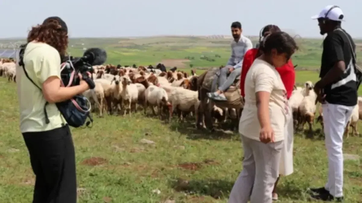 İpek Yolu Kervanı'nın 'Sürü Nereye Gidiyor?' belgesinde bir bölüm daha tamamlandı