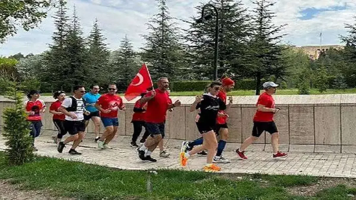 Eker I Run, Sanal Gençlik Koşusu ile 19 Mayıs 1919'un anısını tekrar yaşattı