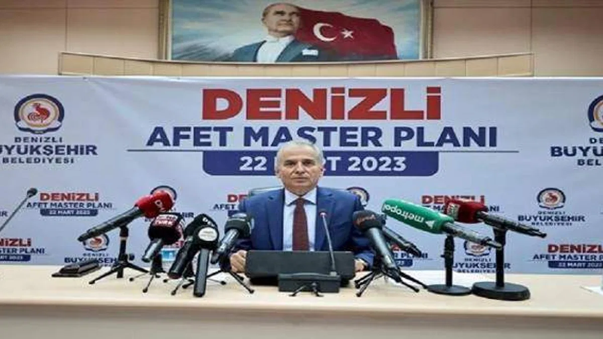 Denizli Afet Master Planı açıklandı