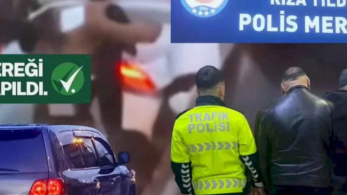 İstanbul'da ters yönde gidip saldıran sürücüler yakalandı.. Yeni kanunla ağır yaptırımlar yolda
