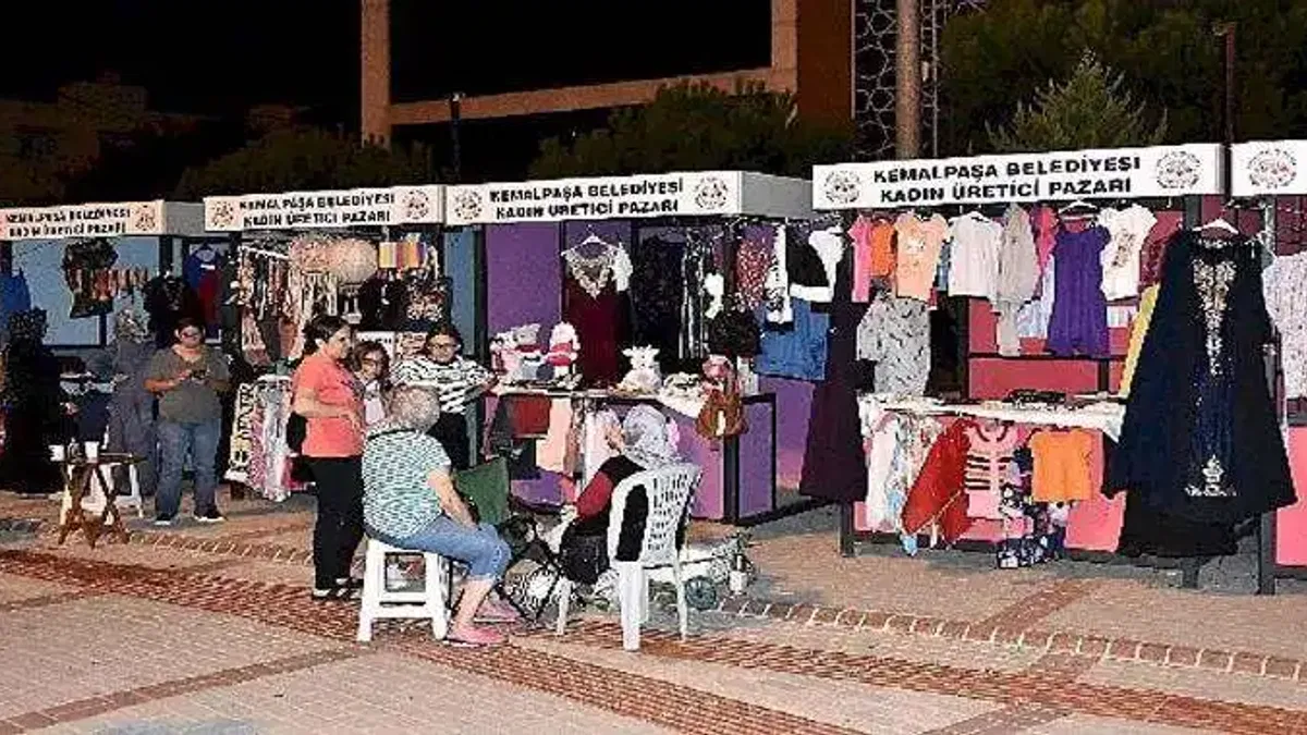 Kemalpaşa'da emekçi kadınlara destek