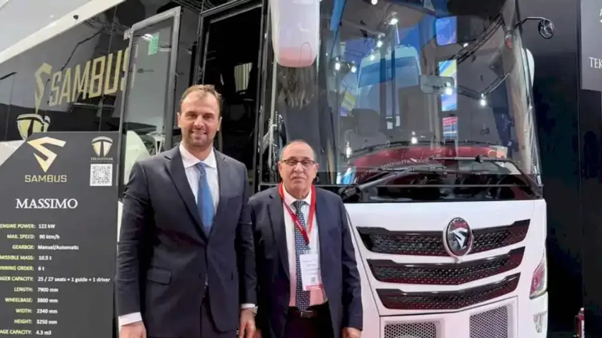 SAMBUS, Busworld Brüksel Fuarı'nda görücüye çıktı