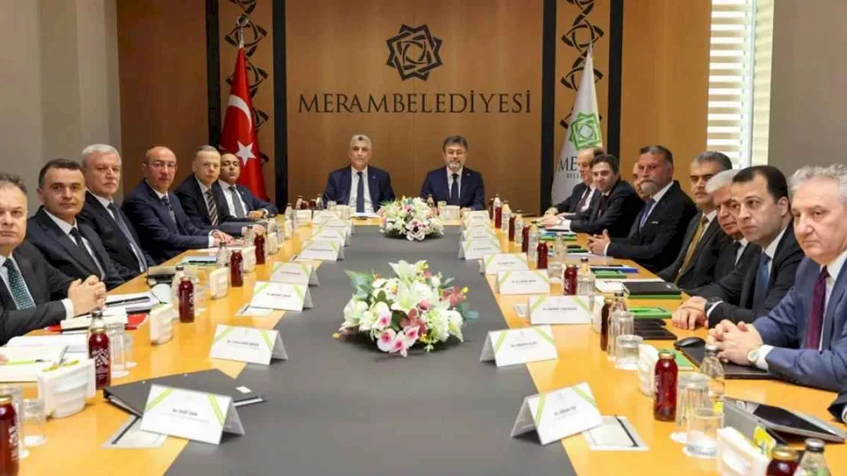 Konya Meram Belediyesi, Bakanlarla önemli görüşmeler gerçekleştirdi