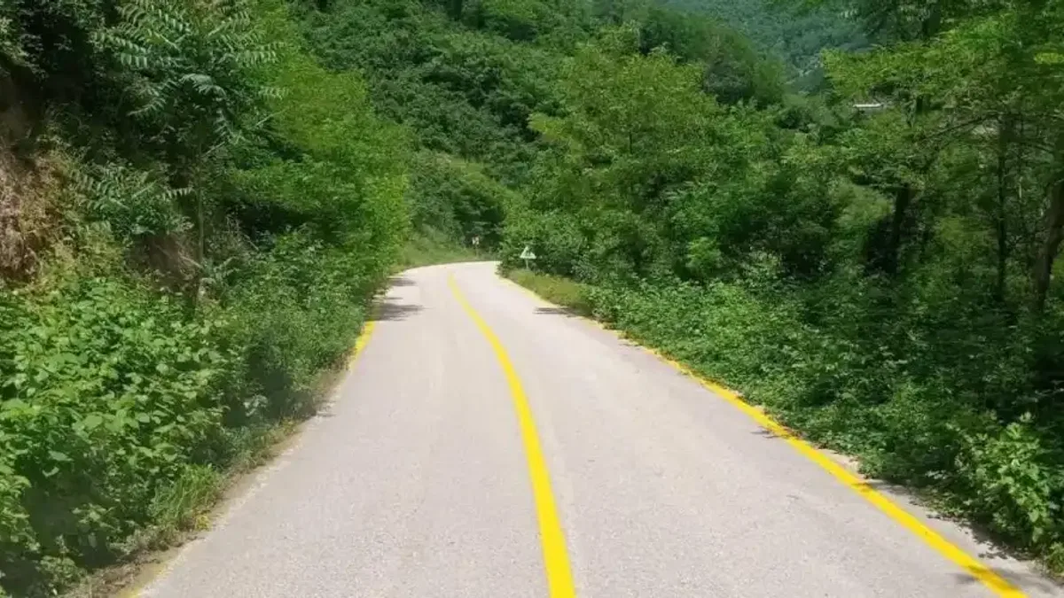 Ordu’da 38 kilometrelik yol ağında çizgi çalışması tamamlandı