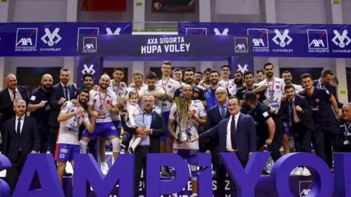 Halkbank Kupa Voley’de 9. kez şampiyon