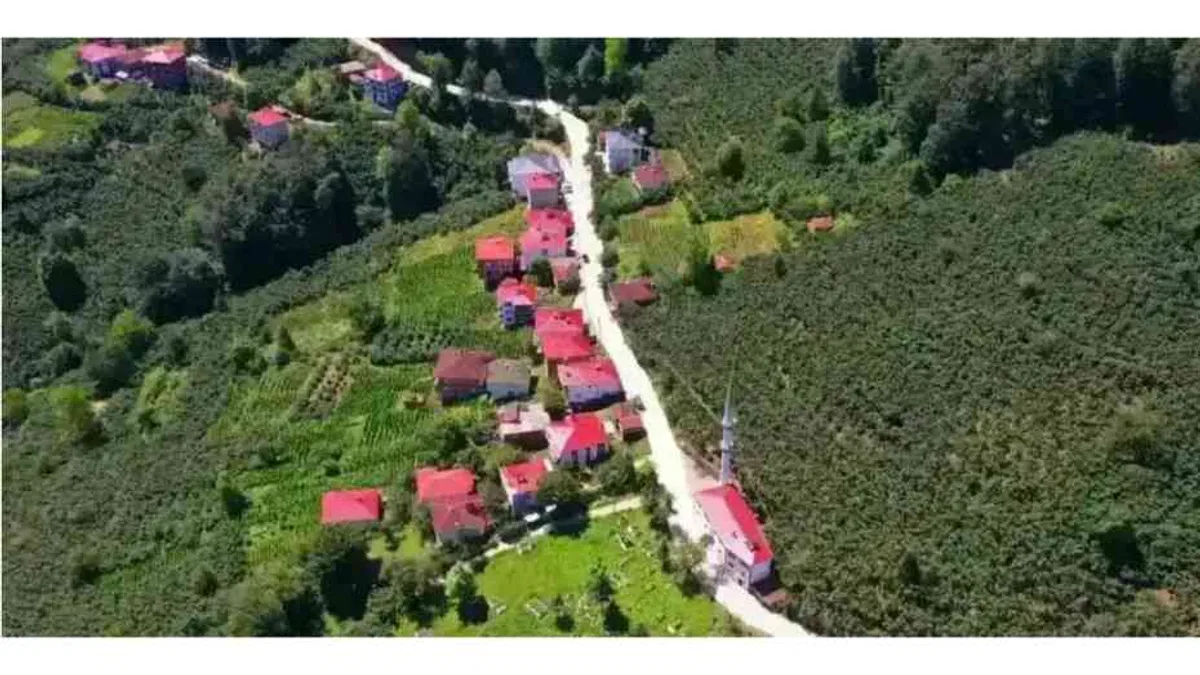 Köy yollarına beton destek