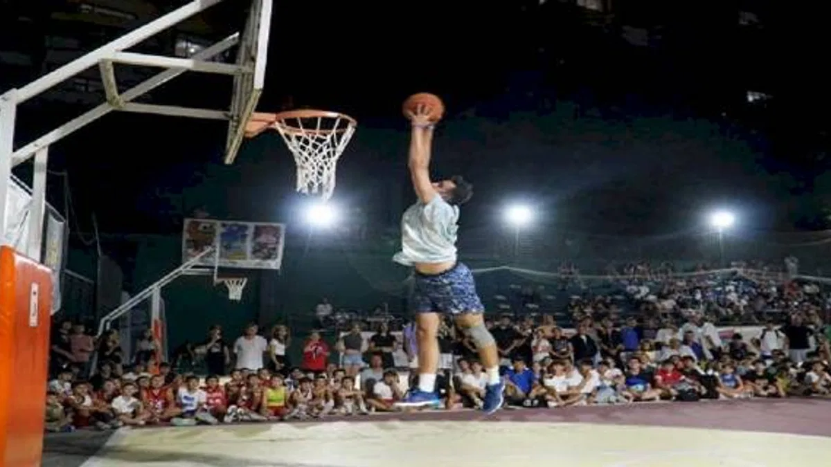 Gölcük'te sokak basketboluna muhteşem final