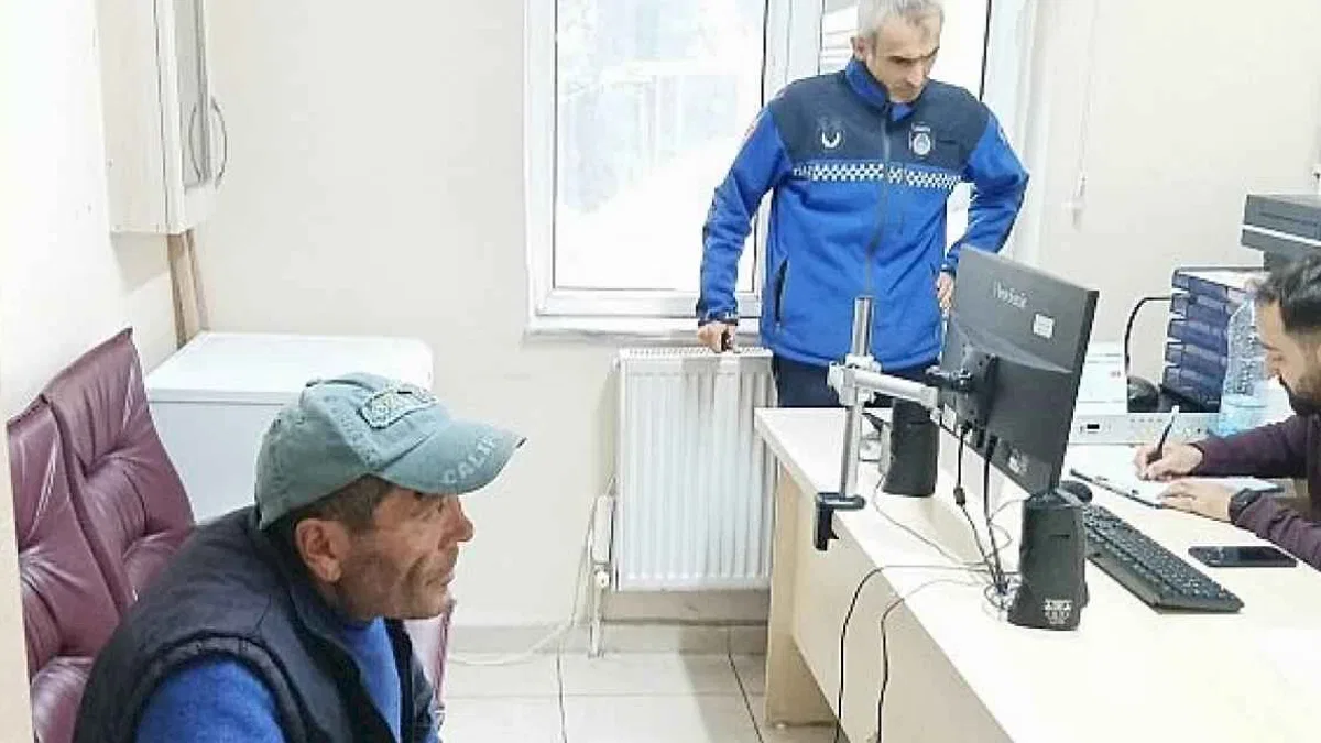 Büyükşehir, evsiz bir vatandaşın imdadına yetişti
