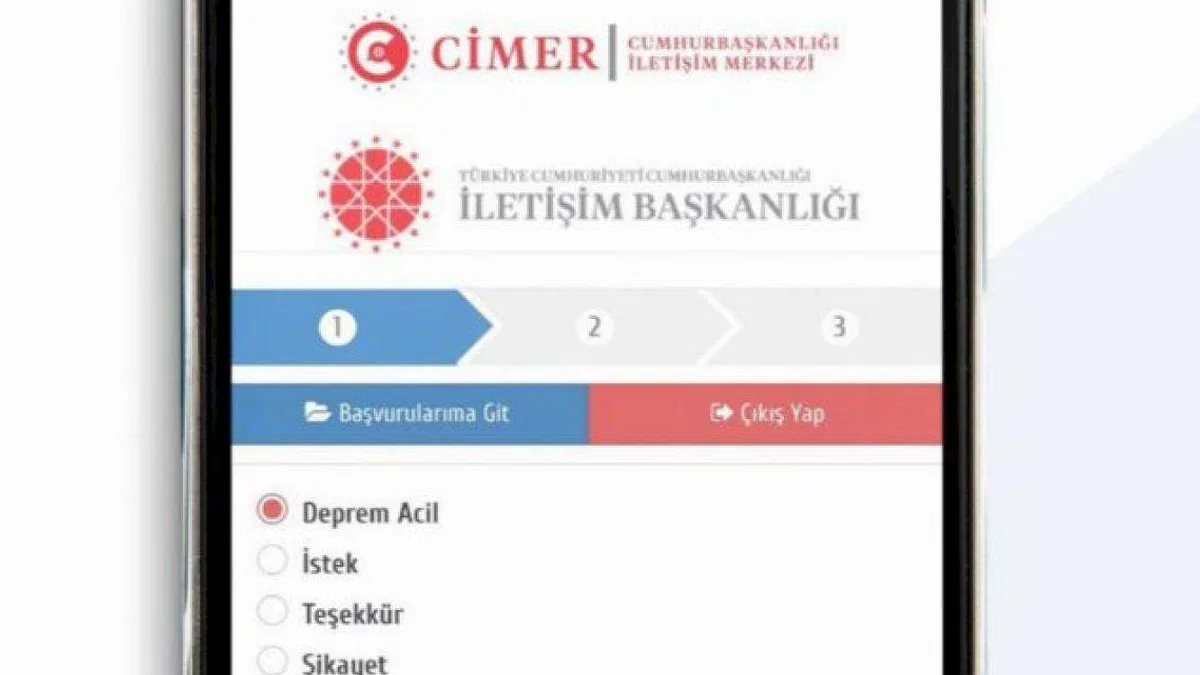 CİMER'in acil uygulamasına 2 milyon başvuru
