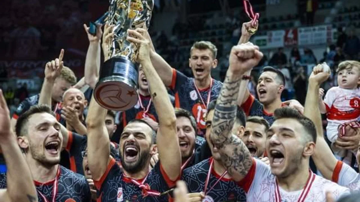 Voleybol'da Ziraat Bankkart, üst üste ikinci kez şampiyon oldu